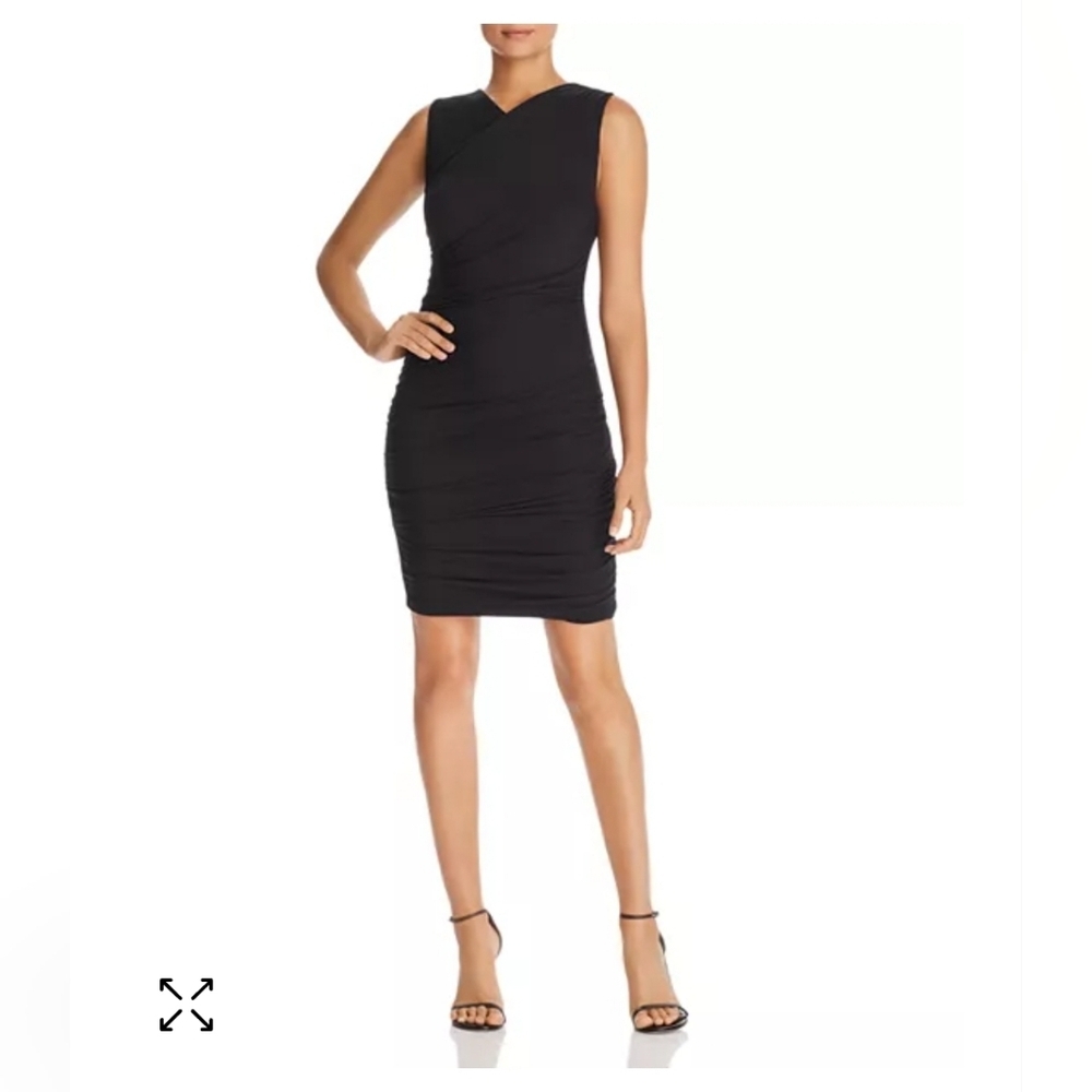 Elie Tahari Atara Ruched Dress size M NEW